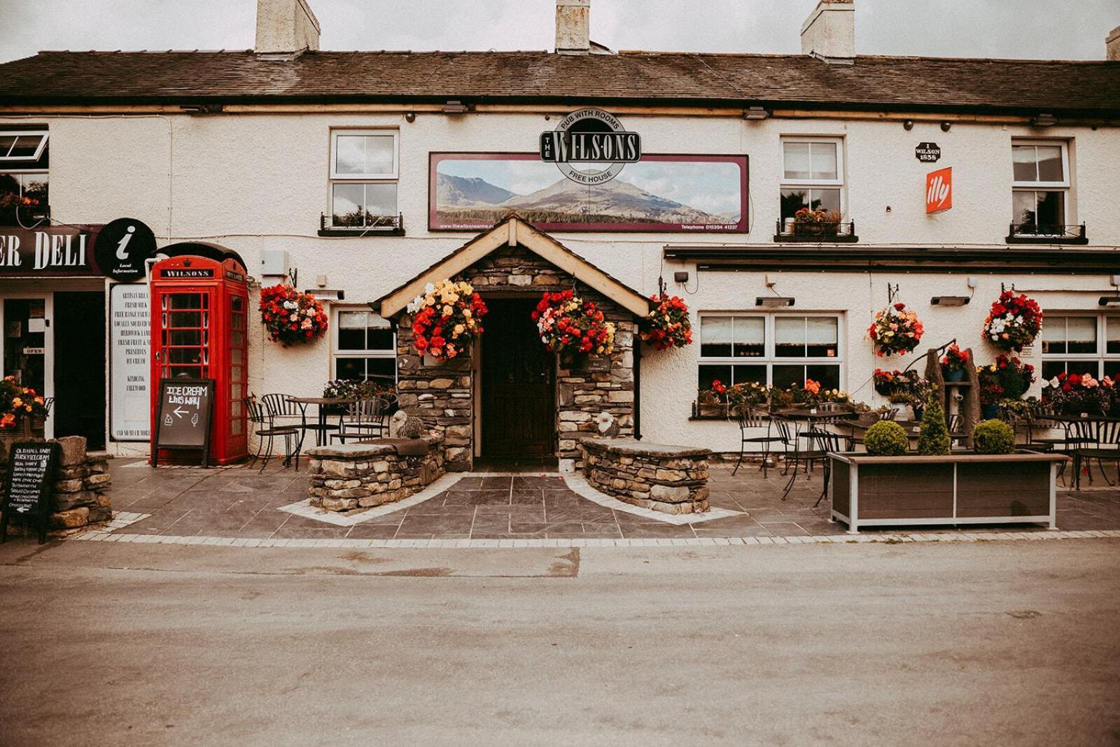 The Wilson Arms Panzió Torver Kültér fotó